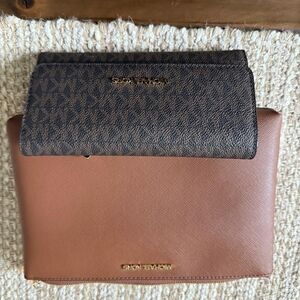 Michael Kors Brown and Black Women's Bag Set